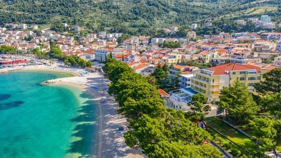 Apartmani Zuzana Baška Voda Exterior foto