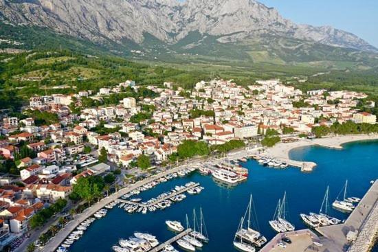 Apartmani Zuzana Baška Voda Exterior foto
